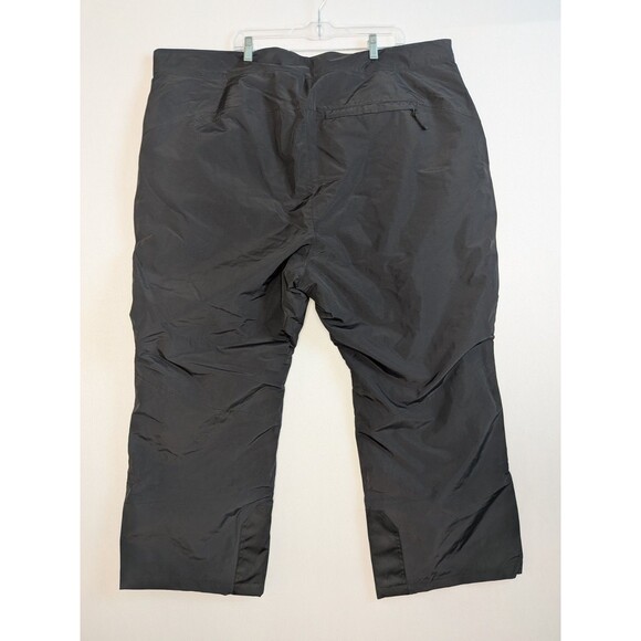 Lands End Snow Ski Pants Womens Plus Size 3X Black Nylon 24W 26W Snowboard - Picture 7 of 16
